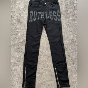 Stacked jeans fashion nova men